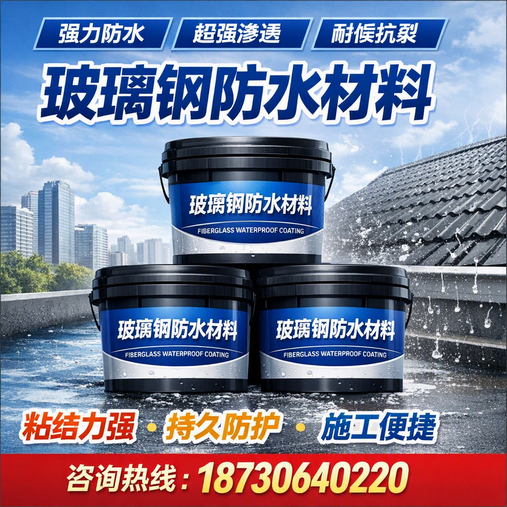 了解玻璃钢防水材料的市场趋势,南京 企业不可不知